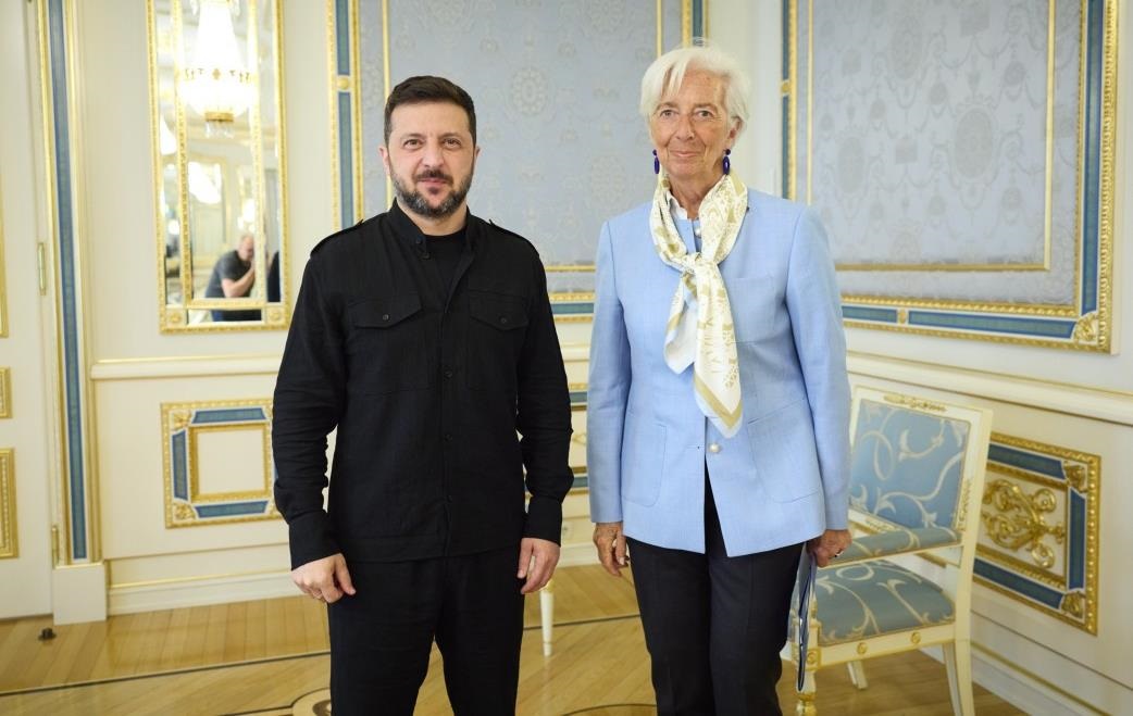 Зеленський і глава ЄЦБ обговорили активи Росії