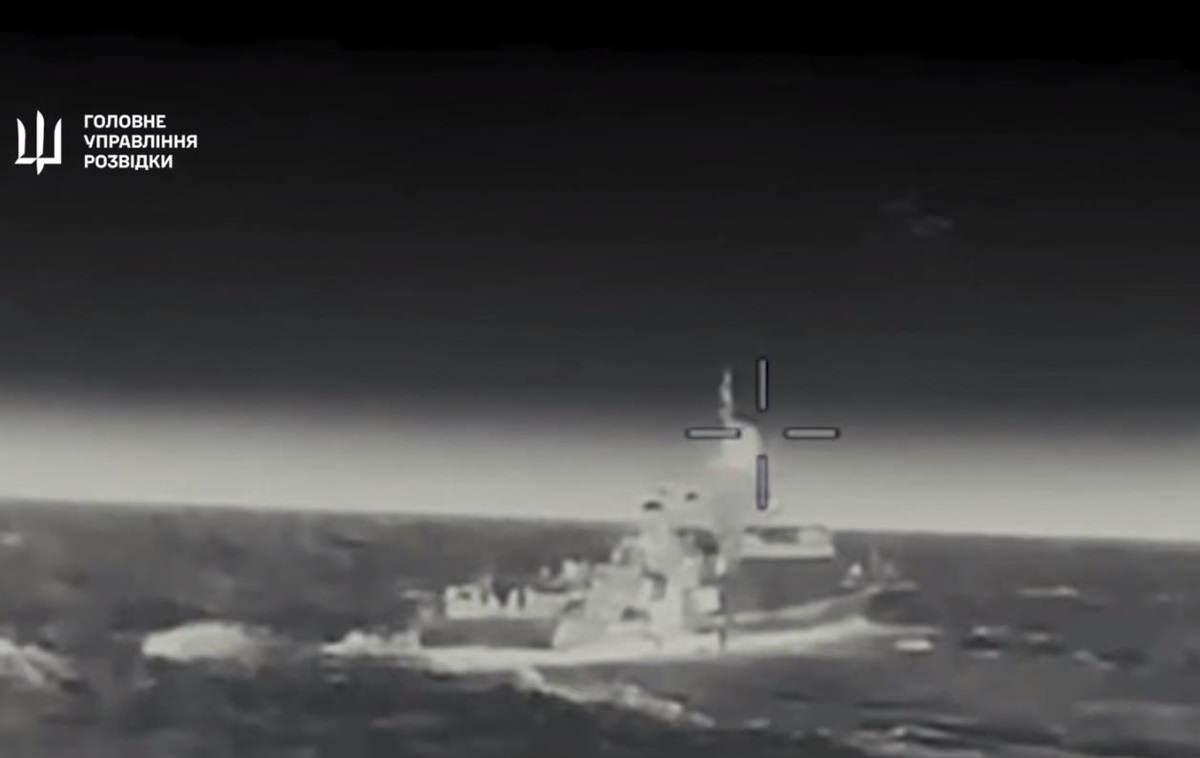 В Азовському морі уражено ракетний корабель Росії