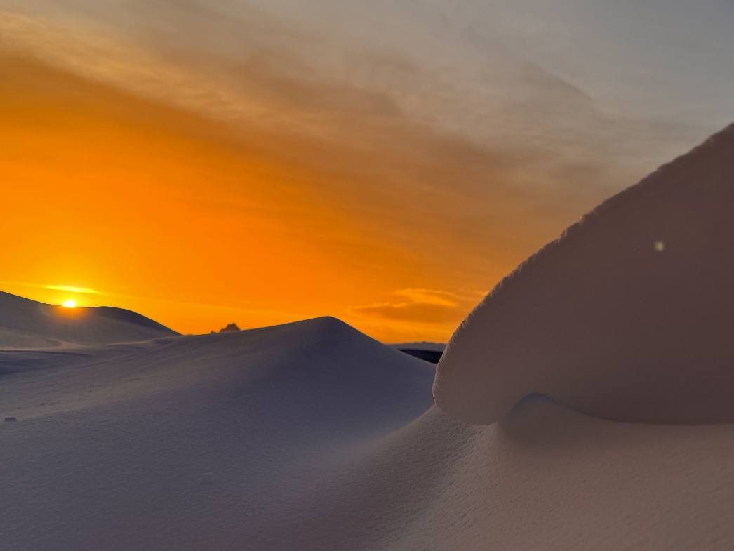 Новини світу - Антарктичне диво: на Вернадському зафіксували застиглі хвилі зі снігу