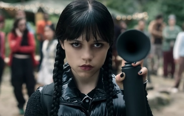 Другий сезон Венздей увійшов до топ-10 найпопулярніших серіалів Netflix