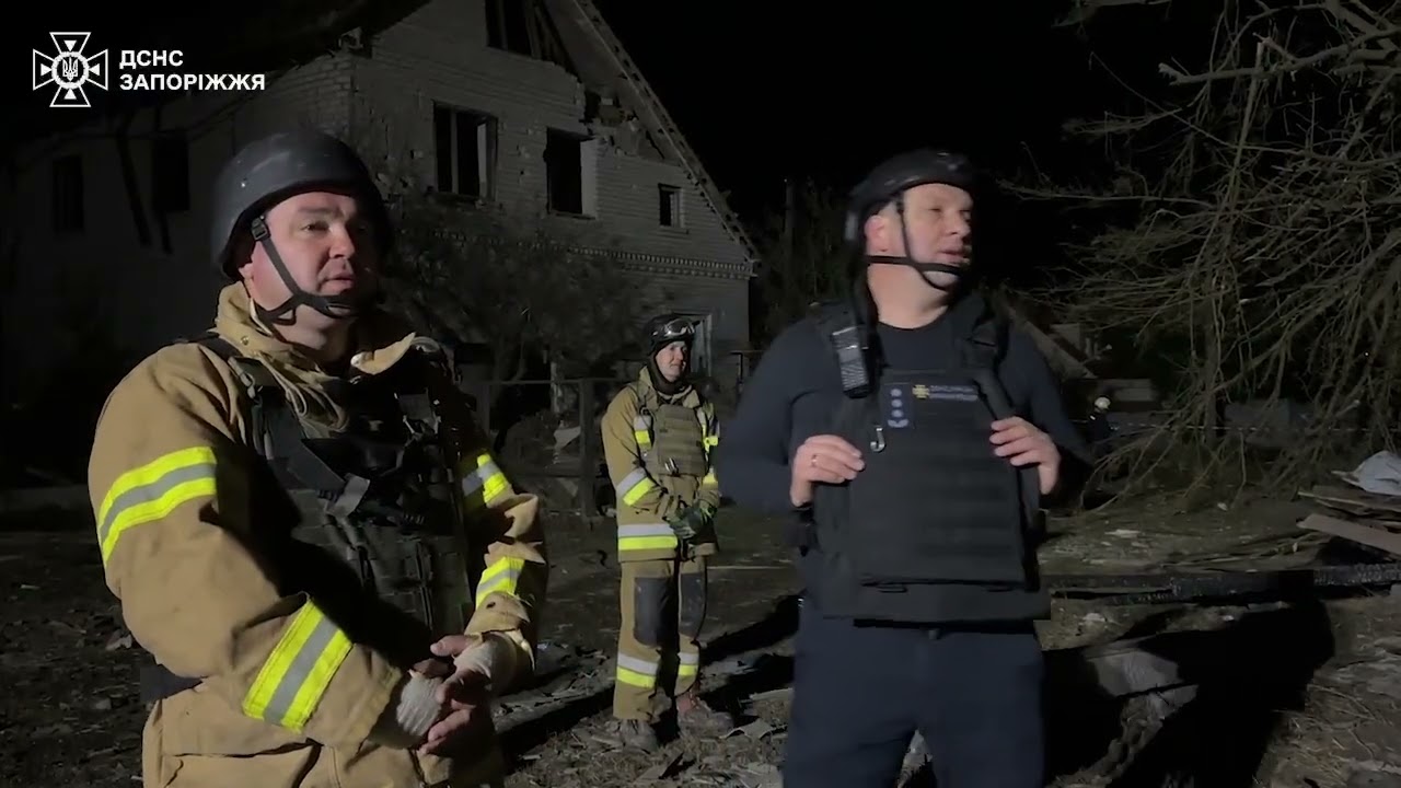 У Запоріжжі завершено аварійно-рятувальні роботи після масованого авіаудару