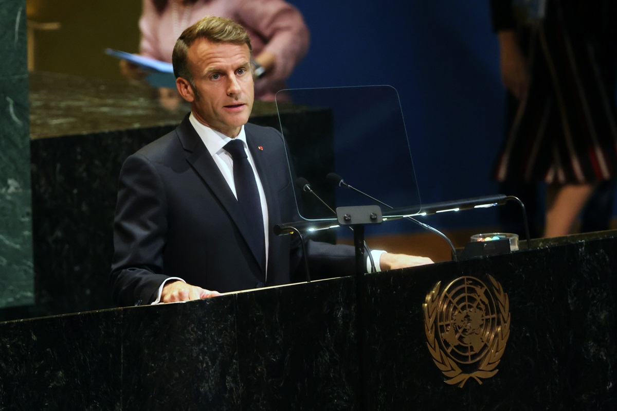 Макрон визнав державу Палестина