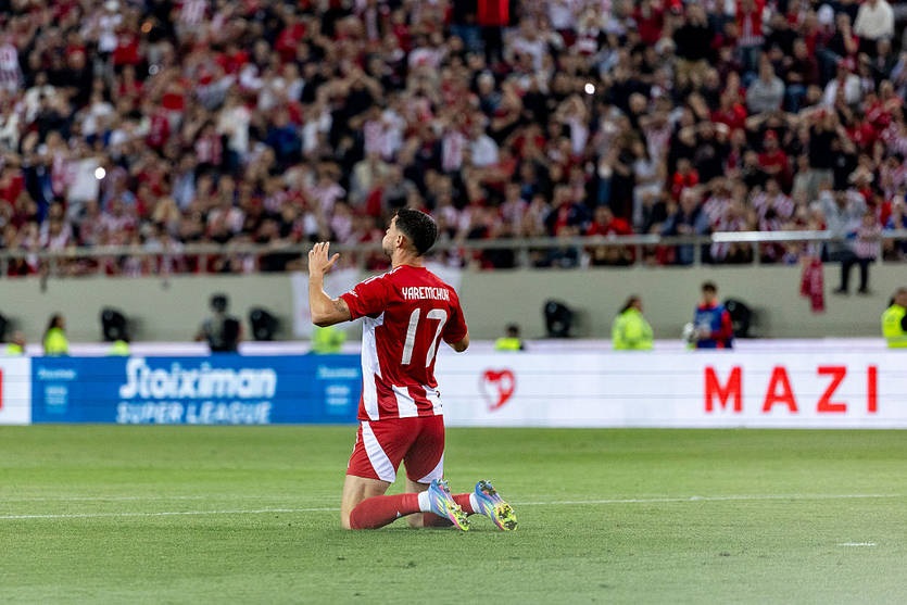 Олімпіакос дозволив Яремчуку набирати форму до кінця жовтня