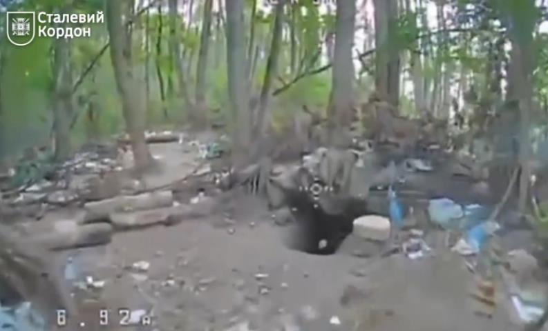 Прикордонники показали знищення росіян на Курському напрямку