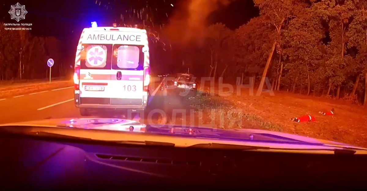 Росія повторно обстріляла патрульних і медиків на Чернігівщині