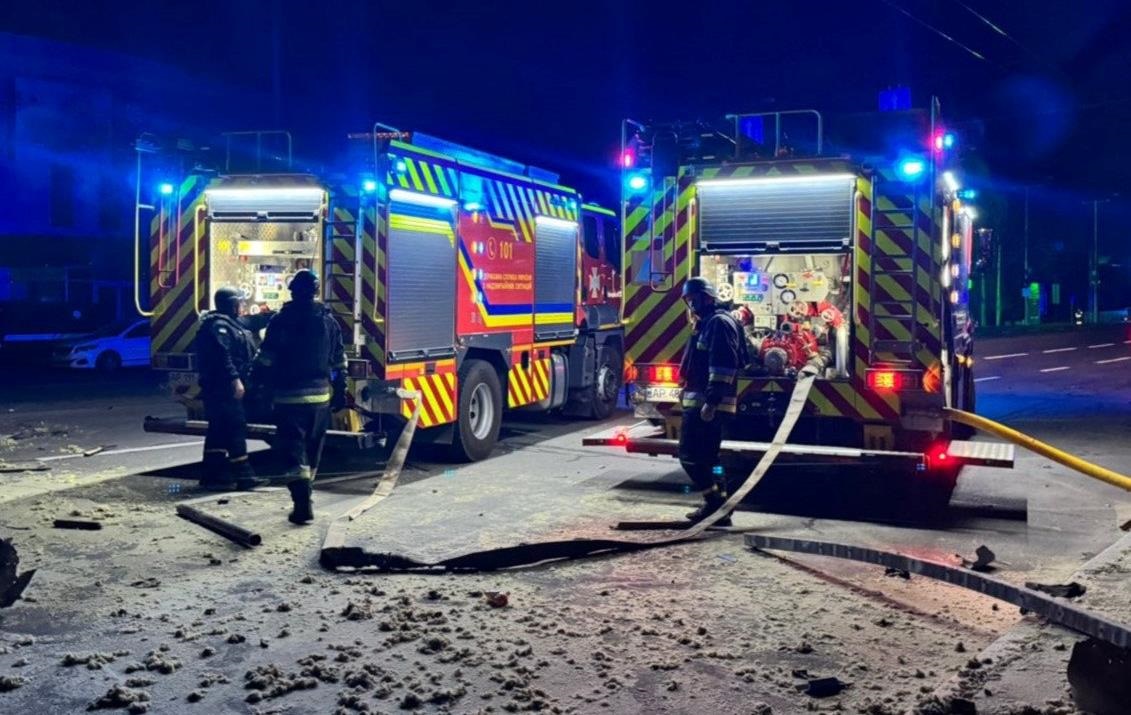 Удар по Запоріжжю: з’явилося відео перших хвилин