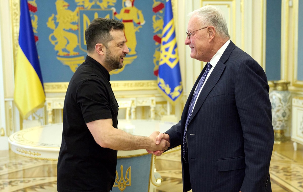 Зеленський жартома порівняв Келлога з ППО та запропонував громадянство