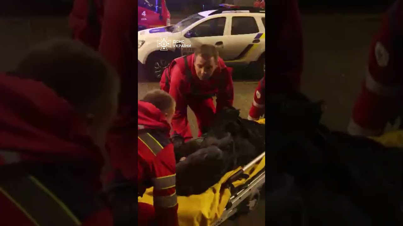 Ніч в Києві. 9 людей травмовано, 20 — врятовано внаслідок нічної російської атаки.