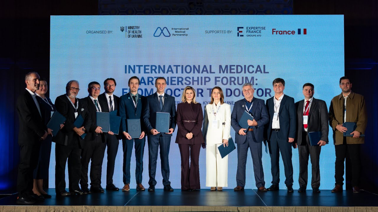 Олена Зеленська взяла участь у форумі Міжнародного медичного партнерства