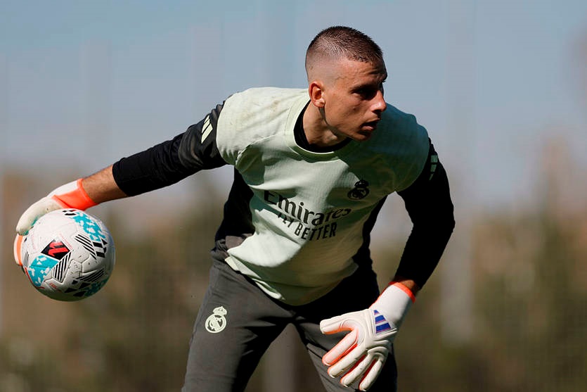 Андрій Лунін відіграв весь матч за Реал Мадрид