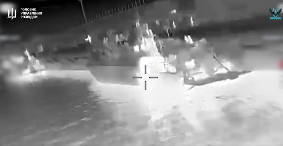 Новини світу - Дрони ГУР уразили катер окупантів у Криму
