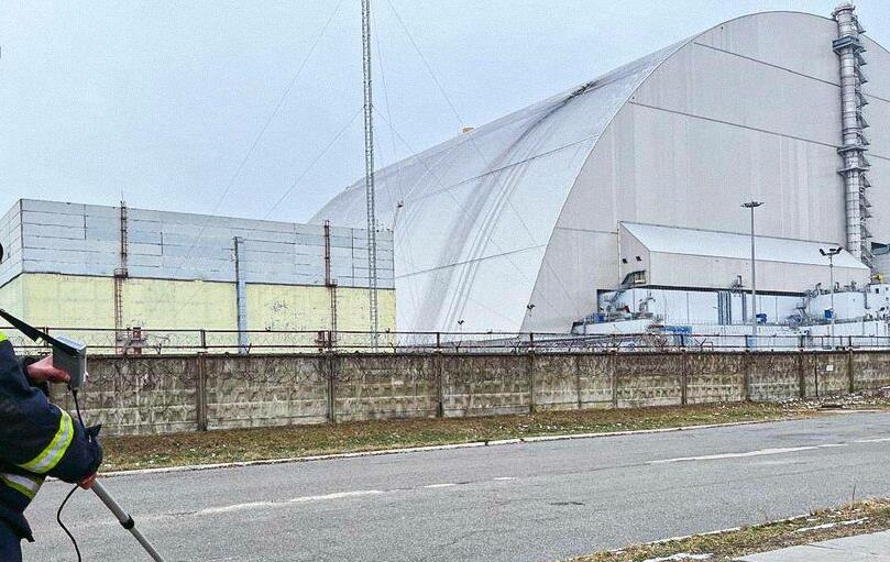 На ЧАЕС стався блекаут через обстріл росіян