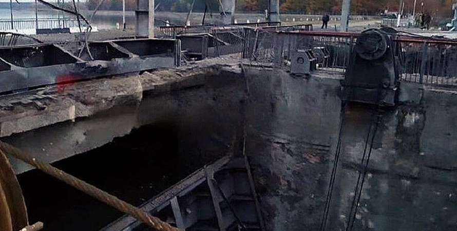 Наслідки ударів по Бєлгородській дамбі видно з космосу