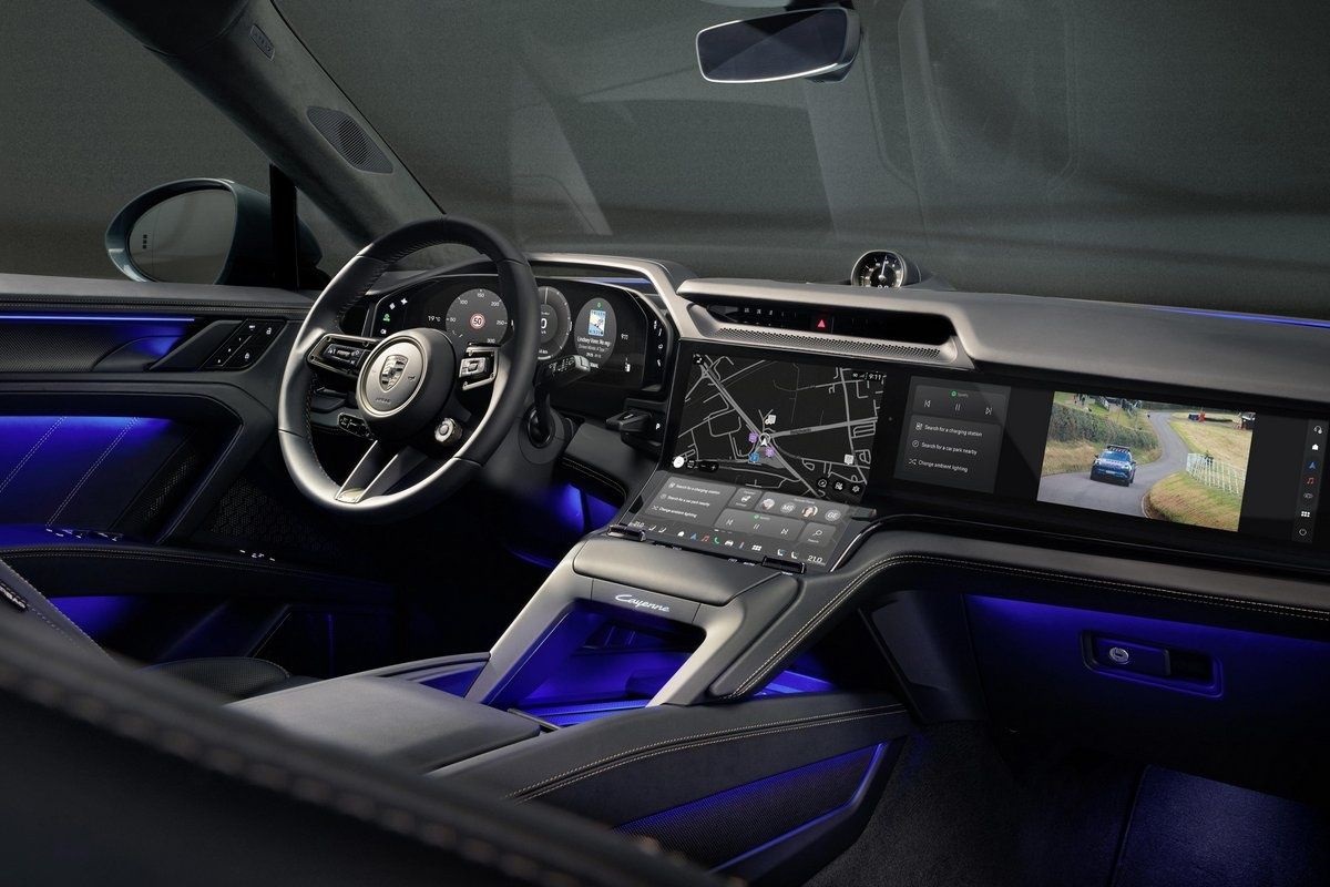 Porsche показала інтер’єр нового Cayenne Electric