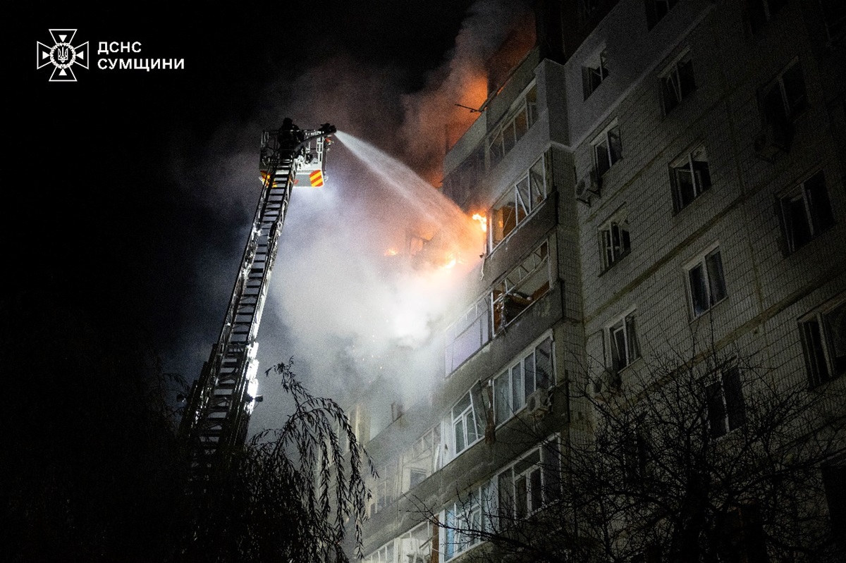 Удар по Сумах: 11 постраждалих, серед них 4 дітей