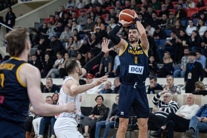 Баскетболісти України перемогли Грузію в першій грі кваліфікації ЧС