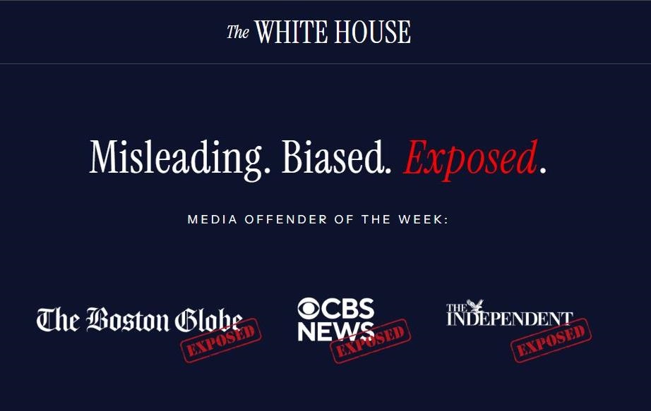 Білий дім створив “чорний список” незручних ЗМІ