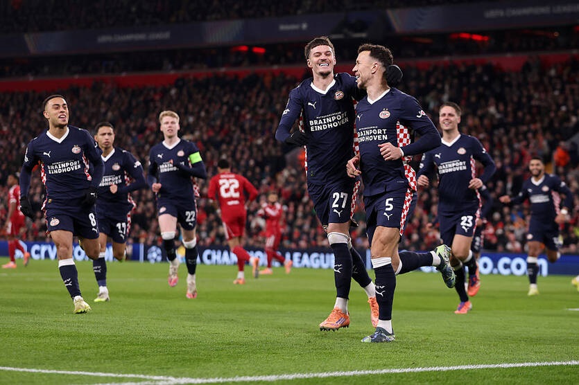 ПСВ обіграв Ліверпуль у ЛЧ на Енфілді з рекордом