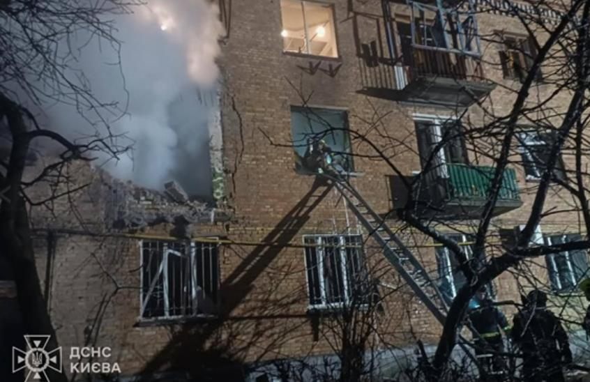 Удар по Києву: двоє загиблих, 15 поранених