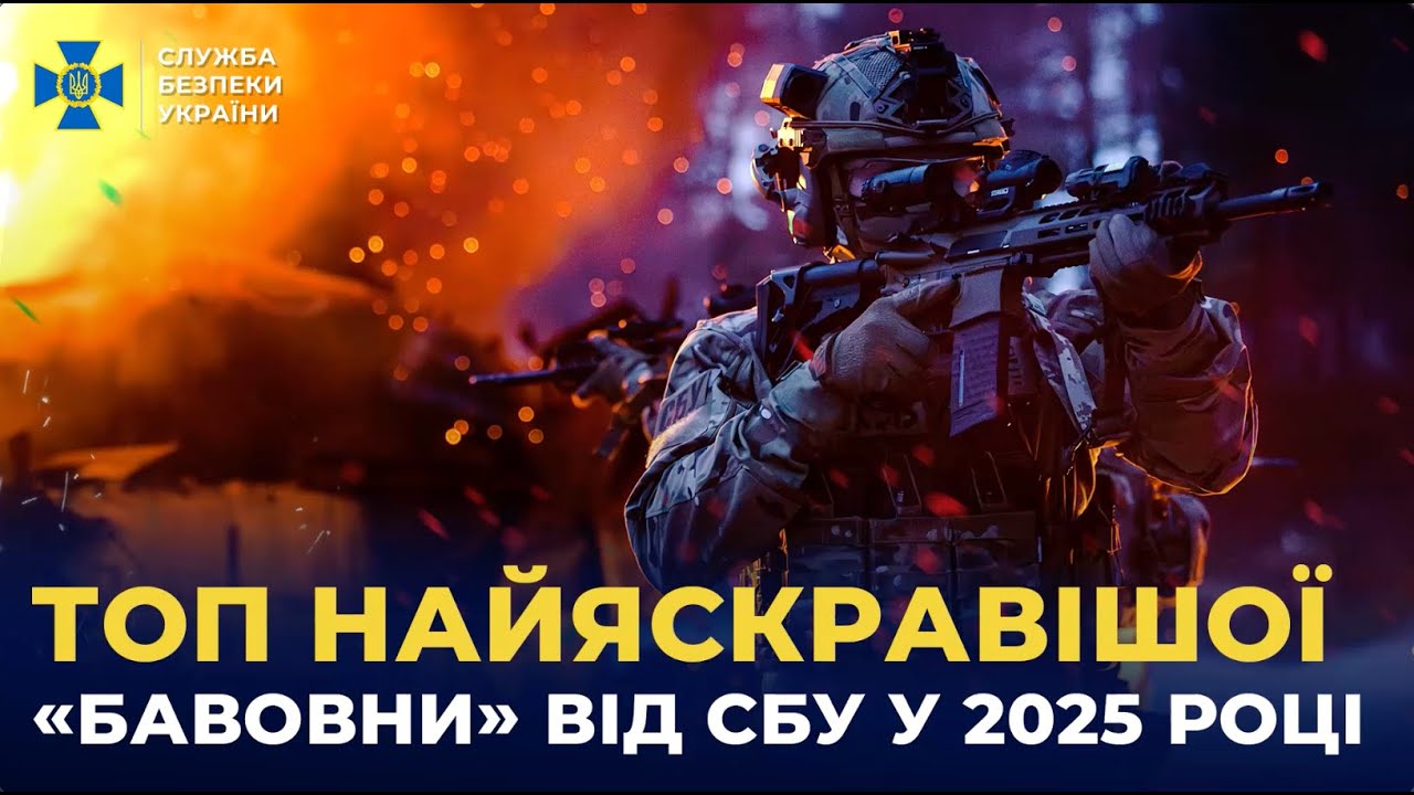Найяскравіша «бавовна» від СБУ: топ спецоперацій 2025 року