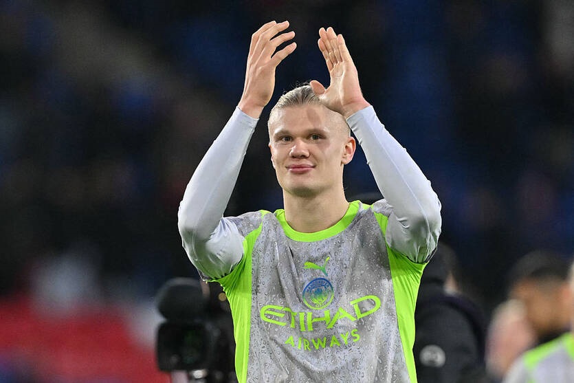 Ерлінг Голанн прославляє себе та Манчестер Сіті завдяки своїм голам