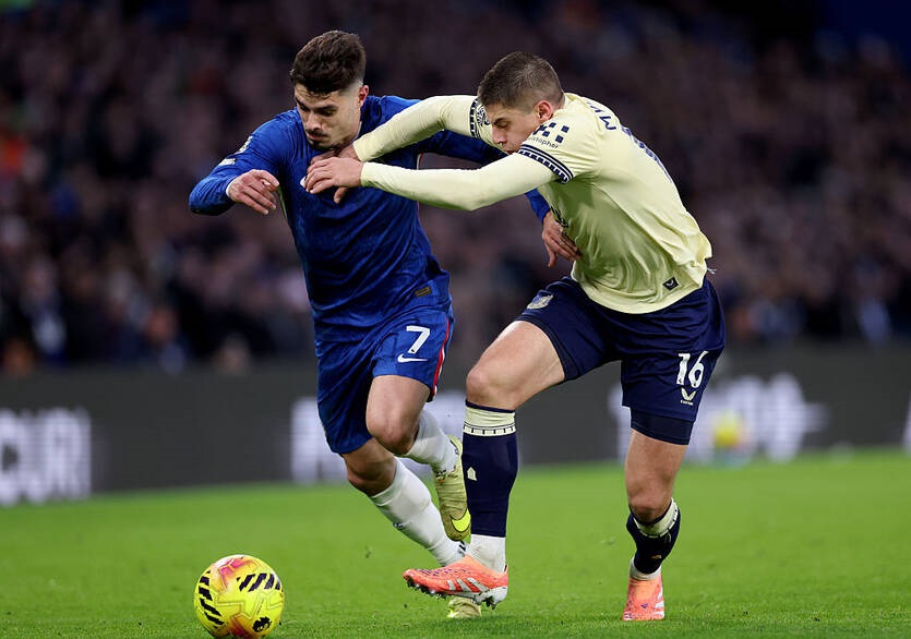 Новини спорту - Стали відомі оцінки Миколенка за гру Евертона із Челсі