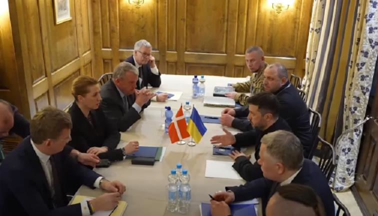 Зеленський розповів про зустріч з прем’єр-міністеркою Данії