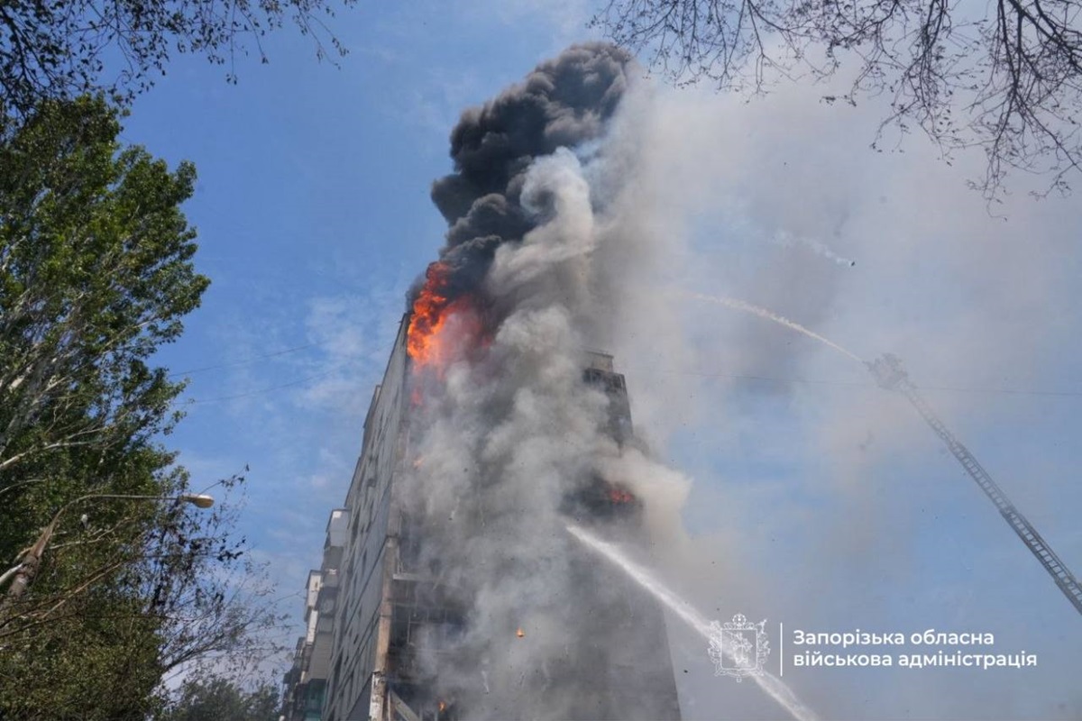 Удар по Запоріжжю: зросла кількість загиблих та поранених